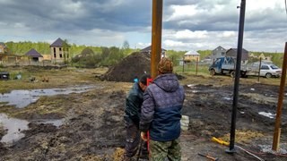 Заказать монтаж винтовых свай в Котельники - цена под ключ с доставкой от 1881 шт