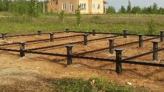 Установка и монтаж - винтовые сваи в Котельниках для свайного фундамента дома. Цена от 2090 руб - видео закручивание